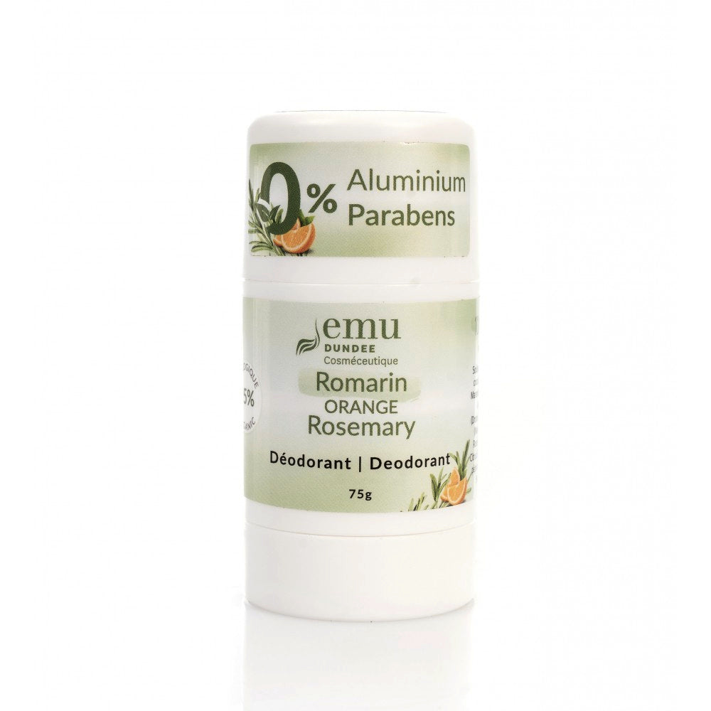 Déodorant naturel pour femmes - Romarin et orange - Emu Dundee - 75g